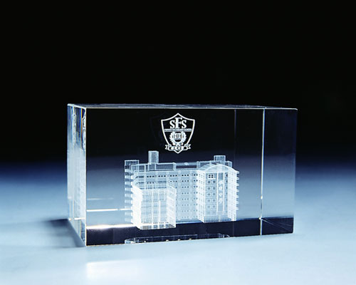 laser crystal, 3d laser crystal
